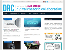Tablet Screenshot of digitalrhetoriccollaborative.org